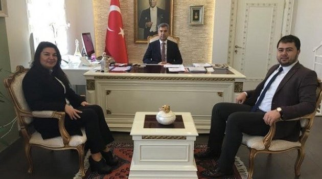 İskenderoğlu ve Oktay'dan Vali Erkal’e Ziyaret