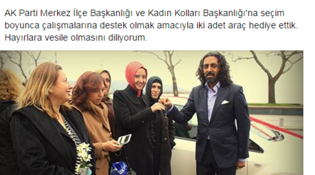 KİRALIK ARAÇLA SİYASET