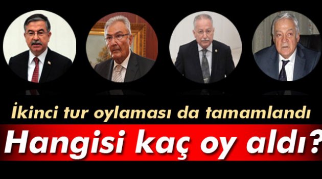Meclis’te başkanlık seçimi için 2. tur oylaması da bitti
