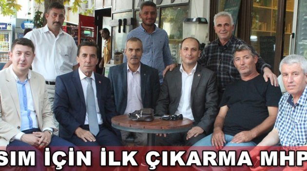 MHP BOZCAADA'YA ÇIKARMA YAPTI
