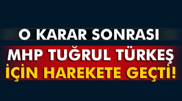 MHP Tuğrul Türkeş için harekete geçti!