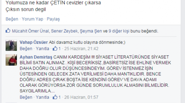 Mücahit Ömer Ünal Metin Çetin dedi Tokat Gibi Yanıt Geldi..