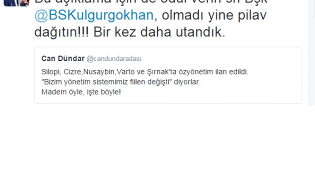 Sayın Başkan Bu Açıklama İçin de Ödül Verirsin olmadı pilav dağıtın
