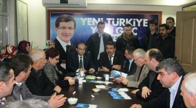 Seyfullah Ekşi Teşkilat Turlarını Sürdürüyor