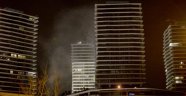 Beşiktaş'taki Zorlu Center'da yangın