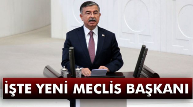 TBMM’nin 26. Başkanı İsmet Yılmaz oldu