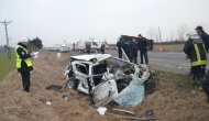 Çorlu’da Otomobil İle İşçi Servisi Çarpıştı: 1 Ölü, 20 Yaralı