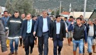 İl Başkanı Sümer Ve Koordinatör Akdemir Afet Bölgesinde