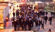Maden İşçilerinden Müdür Eylemi