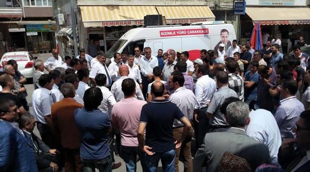 Tuna’dan miting havasında seçim çalışması