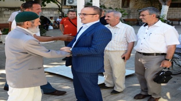 Turan Çarşı Esnafını Ziyaret Etti