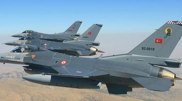 Türk jetleri yine bombaladı