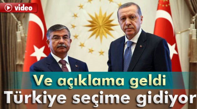 Türkiye seçime gidiyor
