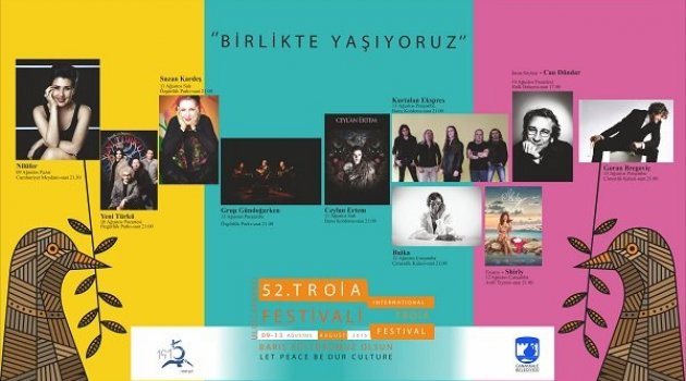 Uluslararası 52.Troia Festivali Etkinlikleri Belli Oldu