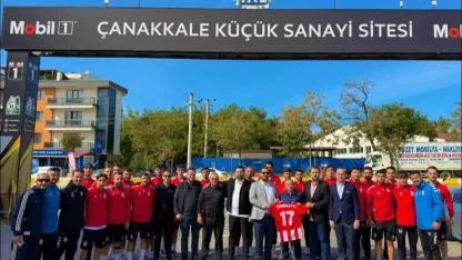 ÇANAKKALESPOR’DAN KÜÇÜK SANAYİ ESNAFINA ZİYARET