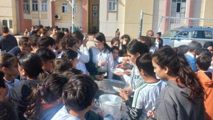 Cevatpaşa Ortaokulu'ndan Gazze'ye Yardım Eli