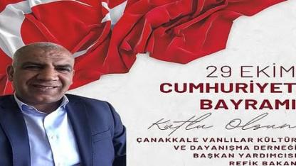 Refik Bakan, ’’Cumhuriyet, Milletimizin En Büyük Ortak Değeridir’’