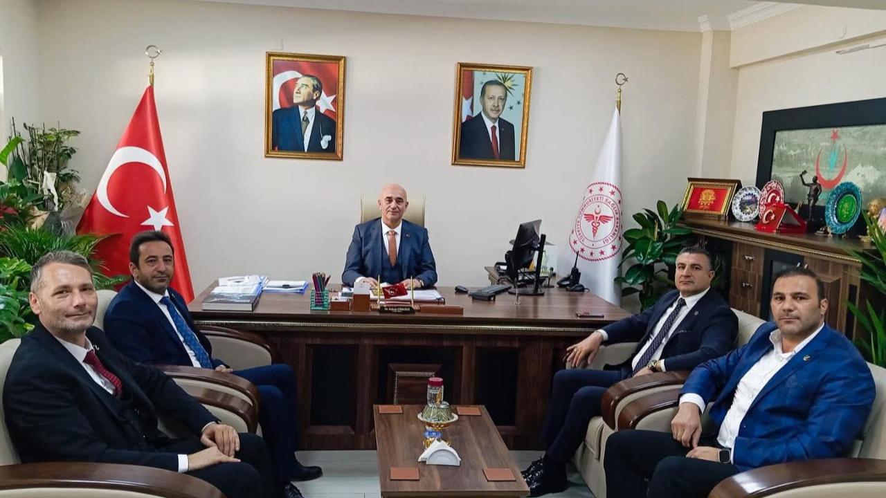 Yeniden Refah Partisi’nden İl Sağlık Müdürlüğü’ne Ziyaret