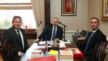 Bülent Turan, Turist Rehberleri Odası Heyetini Ağırladı