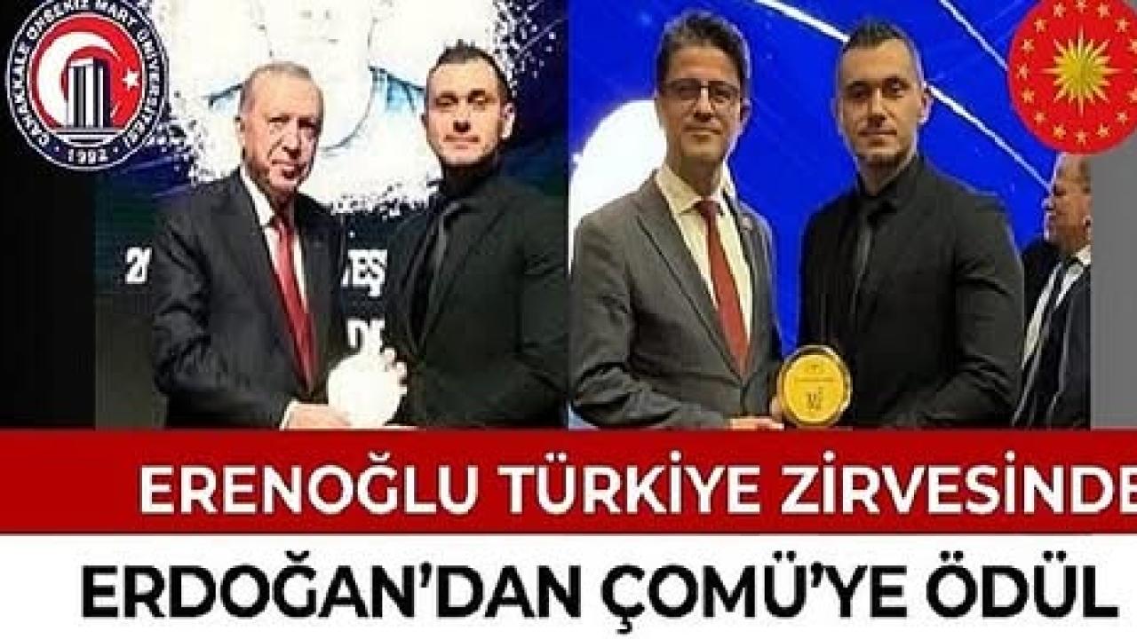 REKTÖR ERENOĞLU ÖNCÜLÜĞÜNDE ÇOMÜ BİLİMDE ZİRVEYİ PERÇİNLEDİ