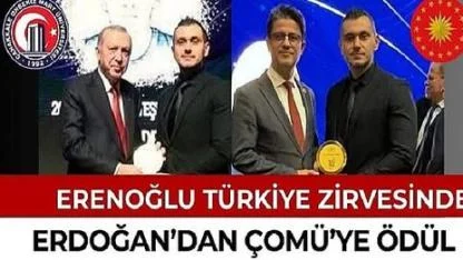 REKTÖR ERENOĞLU ÖNCÜLÜĞÜNDE ÇOMÜ BİLİMDE ZİRVEYİ PERÇİNLEDİ