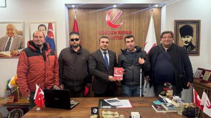 Altınokta Körler Derneği’nden Yeniden Refah Partisi’ne Ziyaret