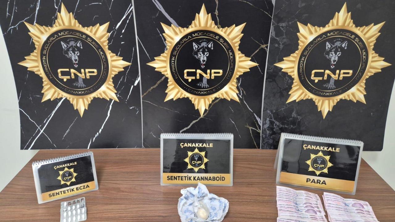 ÇANAKKALE’DE 6 MİLYON TL DEĞERİNDE UYUŞTURUCU ELE GEÇİRİLDİ: 2 TUTUKLAMA