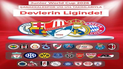 ÇANAKKALESPOR U12–U14 TAKIMLARIYLA DEVLER LİGİNDE!