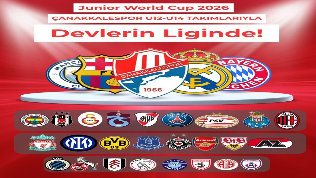 ÇANAKKALESPOR U12–U14 TAKIMLARIYLA DEVLER LİGİNDE!
