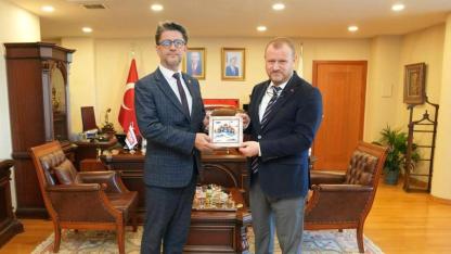 Rektör Erenoğlu’ndan RTÜK Başkanı Mehmet Daniş’e Ziyaret