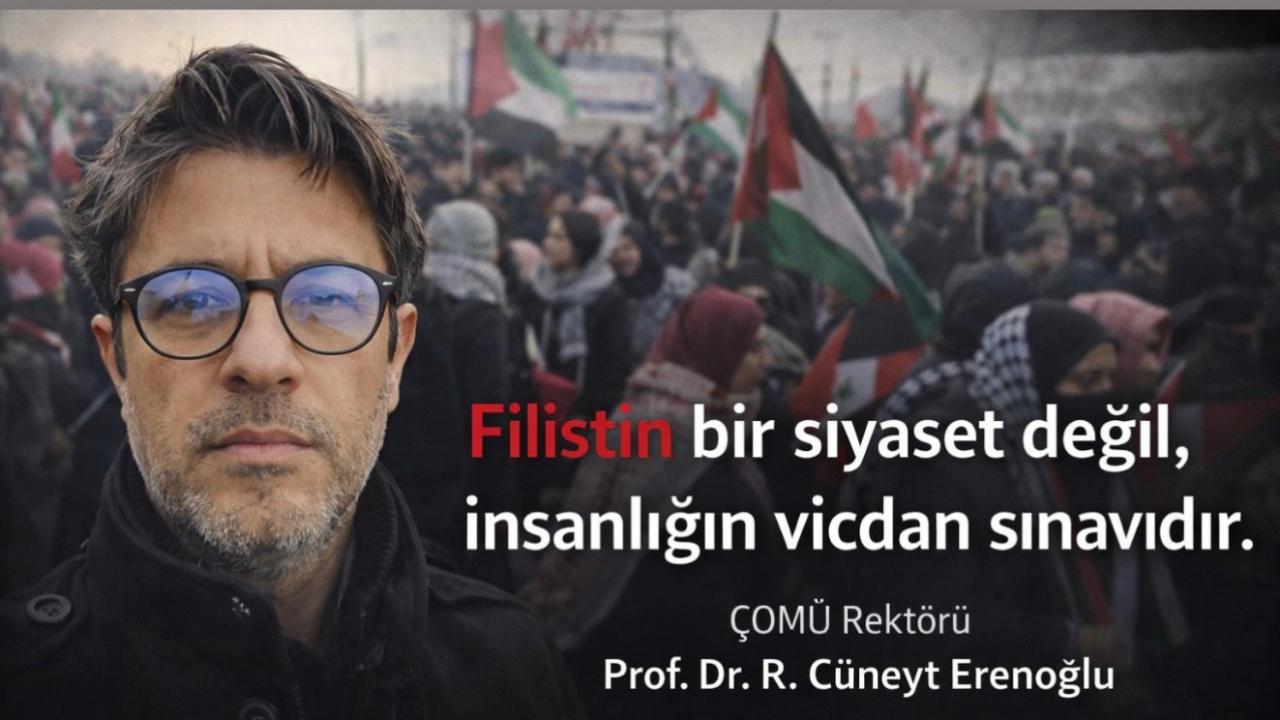 Yeni Yılın İlk Gününde Filistin İçin Yürüdü