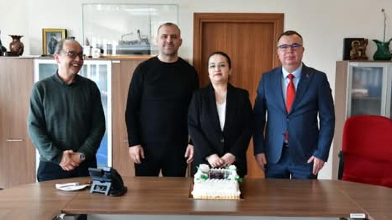 Başkan Birol Arslan’dan Hilal Meriç Gür’e Duygulandıran Karşılama