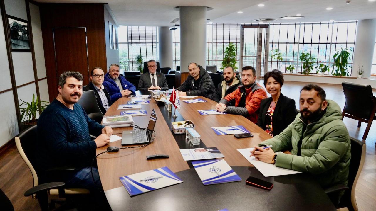 Biga iş dünyasından Başkan Şen’e 6 Şubat ziyareti…