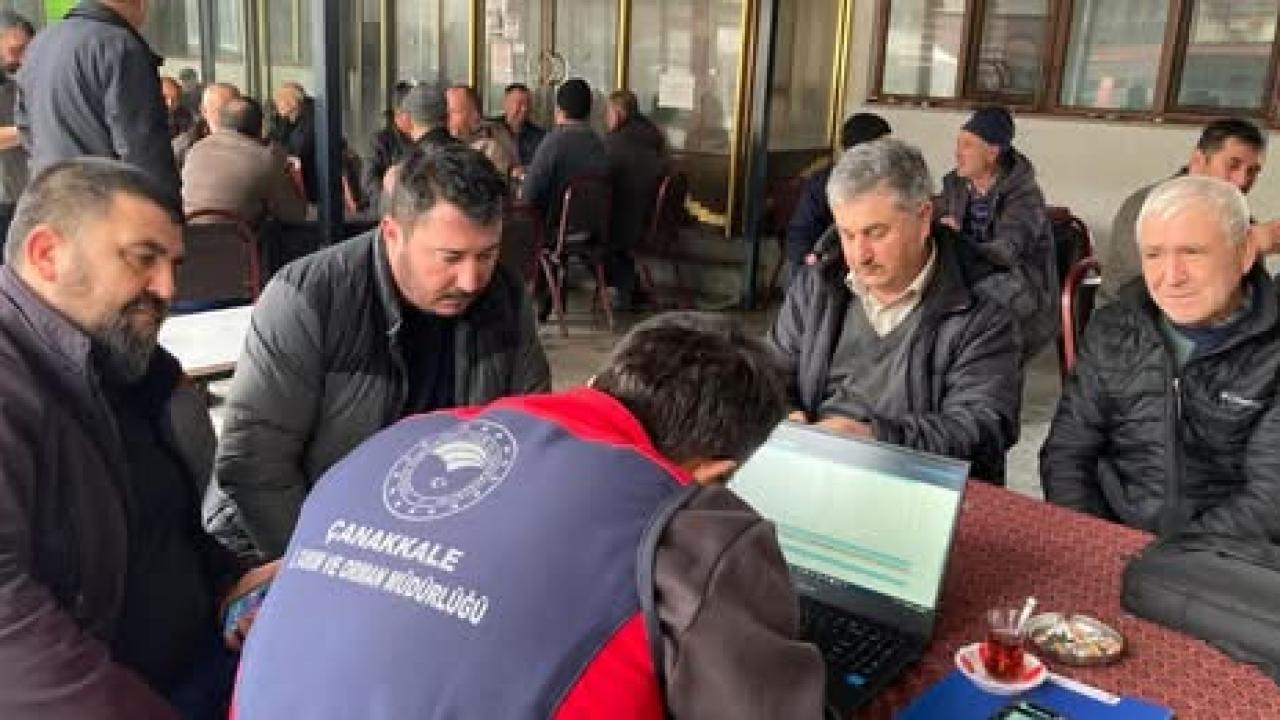 Tarım ekipleri üreticilerle buluşuyor