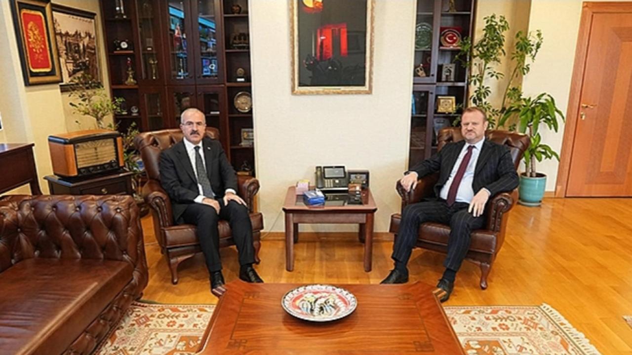 VALİ TORAMAN'DAN RTÜK BAŞKANI MEHMET DANİŞ'E ZİYARET