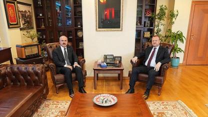 VALİ TORAMAN'DAN RTÜK BAŞKANI MEHMET DANİŞ'E ZİYARET