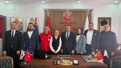 Yeniden Refah Partisi Çanakkale İl Başkanlığı’na AŞAV’dan Ziyaret