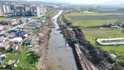 Çanakkale Sarıçay’da Islah ve Rüsubat Temizliği Çalışmaları Devam Ediyor