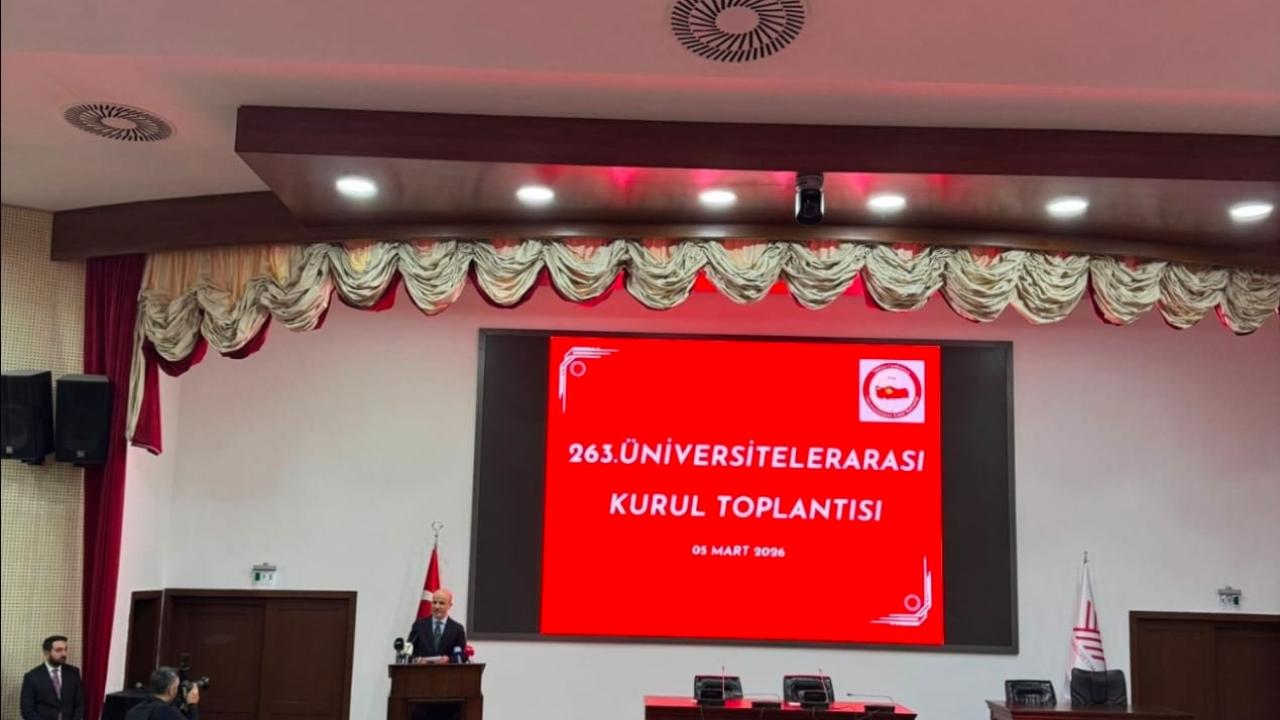 ÇOMÜ Rektörü Erenoğlu, 263. Üniversitelerarası Kurul Toplantısı’na Katıldı