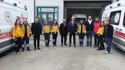 İL SAĞLIK MÜDÜRÜ GÖRGÜLÜ'DEN BAYRAMDA SAĞLIK PERSONELİNE ZİYARET