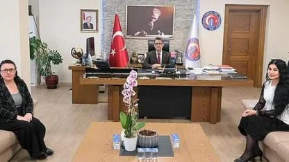 URGENCH DEVLET ÜNİVERSİTESİ'NDEN ÇOMÜ'YE AKADEMİK ZİYARET