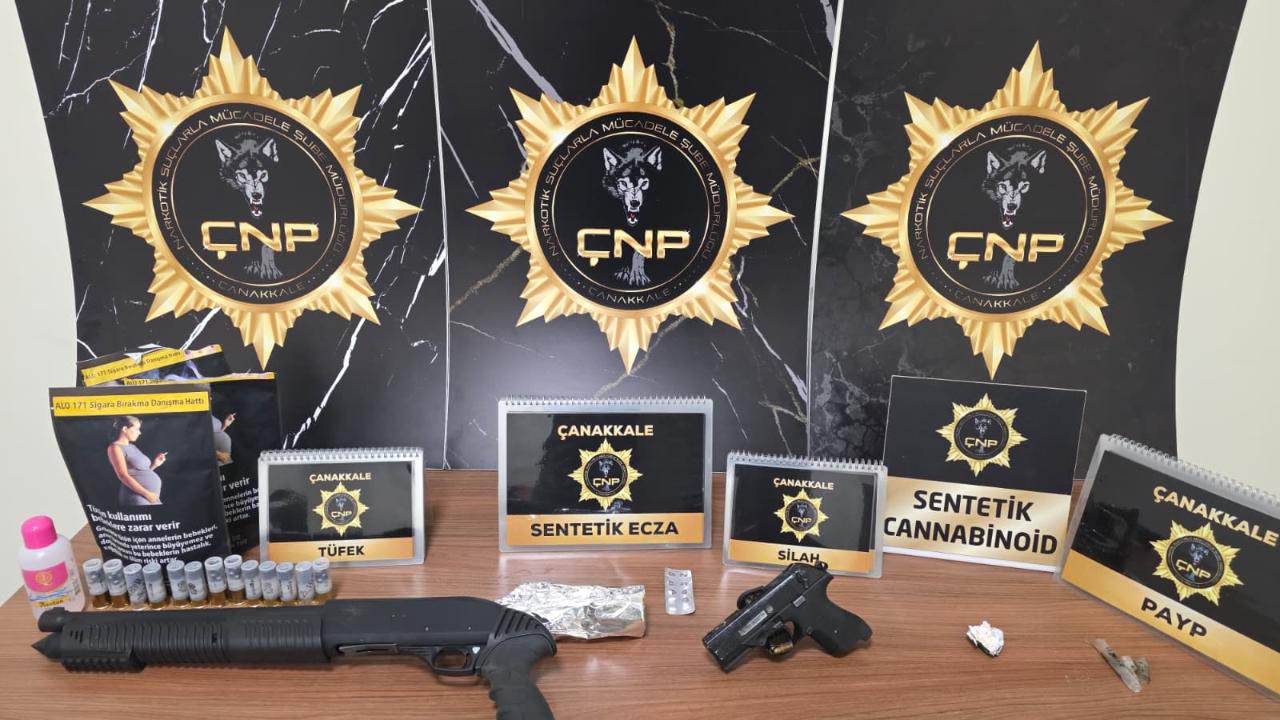 ÇANAKKALE’DE HUZUR OPERASYONU: 28 ARANAN ŞAHIS YAKALANDI