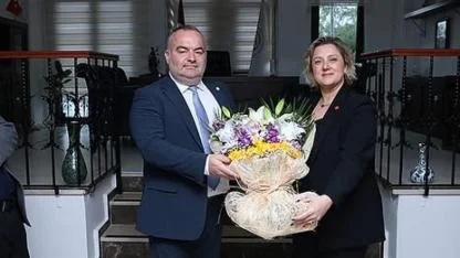 CHP KEPEZ BELDE BAŞKANLIĞI'NDAN ÇANAKKALE BAROSU'NA ZİYARET