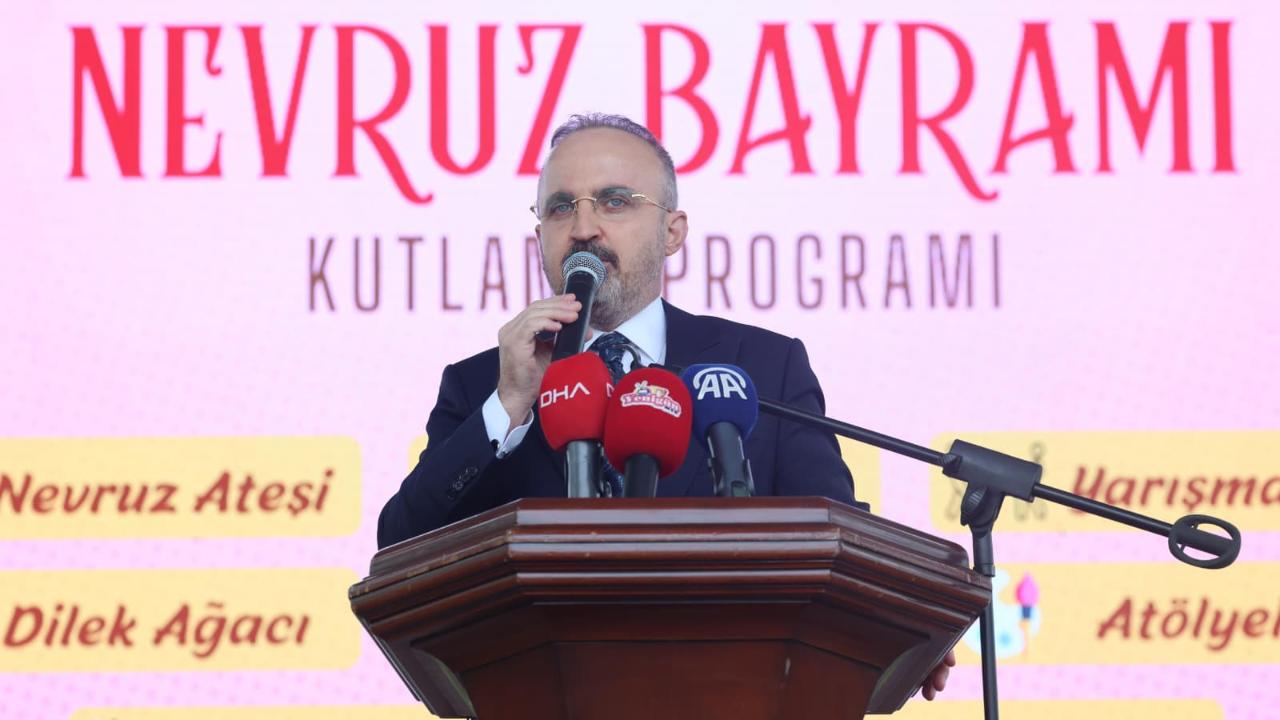 TURAN: "NEVRUZ AYRIŞMANIN DEĞİL, KARDEŞLİĞİN GÜNÜDÜR."