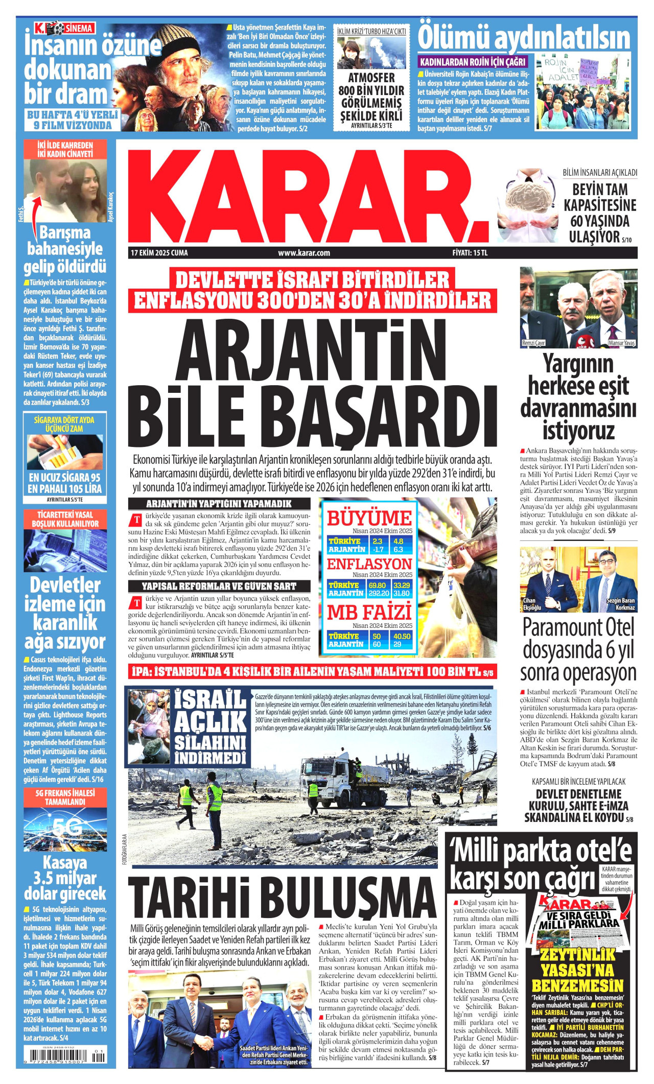 KARAR Gazete Manşeti