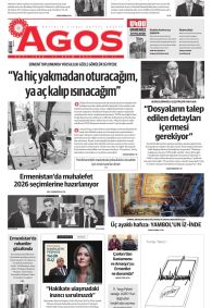 AGOS Gazete Manşeti