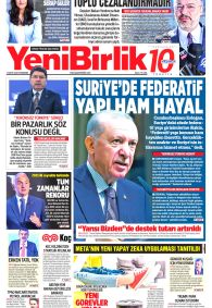 YENİBİRLİK Gazete Manşeti